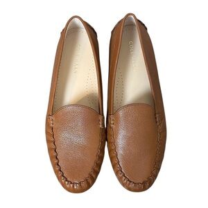 Cole Haan Women's Loafers 9.5B  Evelyn Brown Leather Driver Style W13572 Slip On